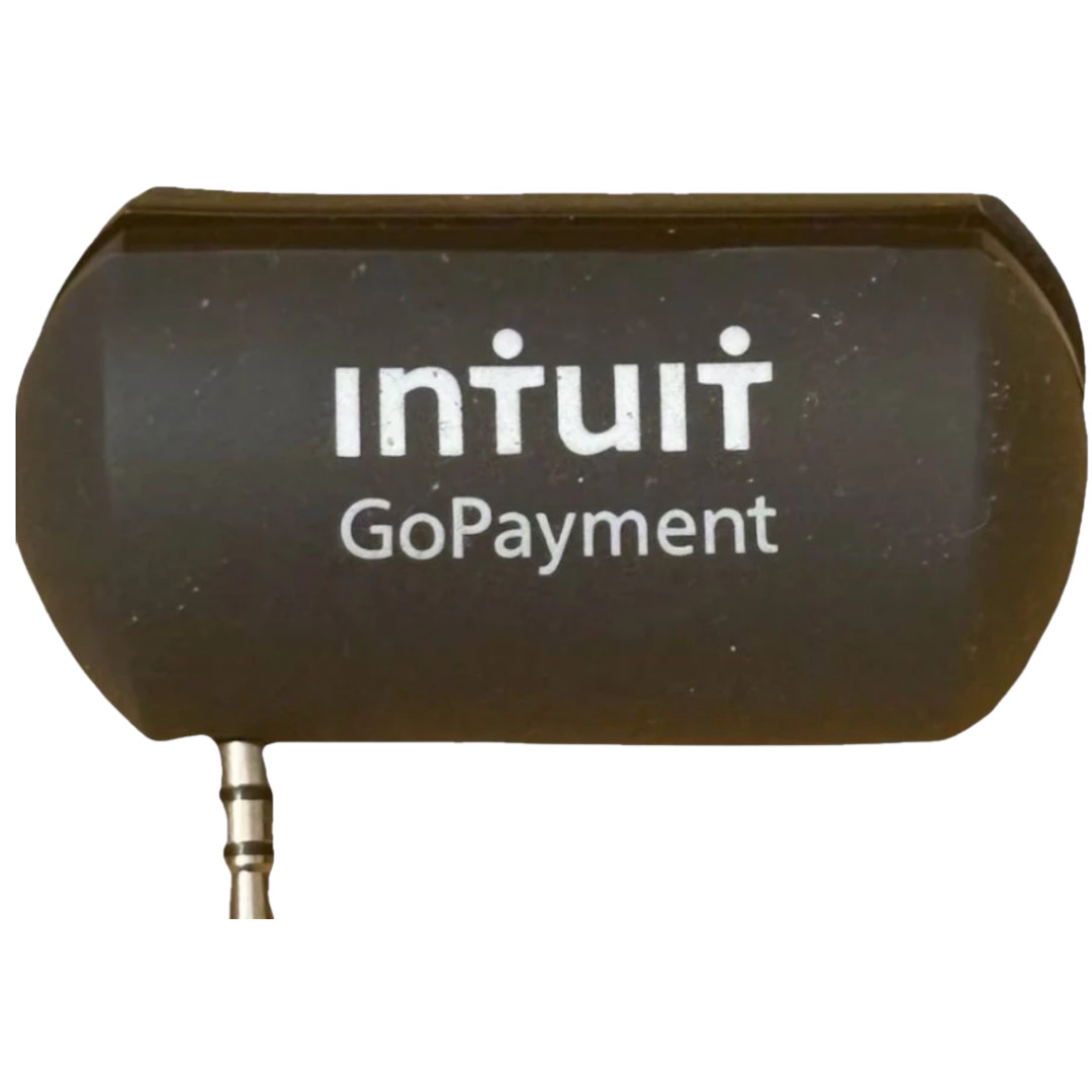 Intuit GoPayment Card Reader (Audio Jack Swipe Reader) Mobile Credit Card Reader