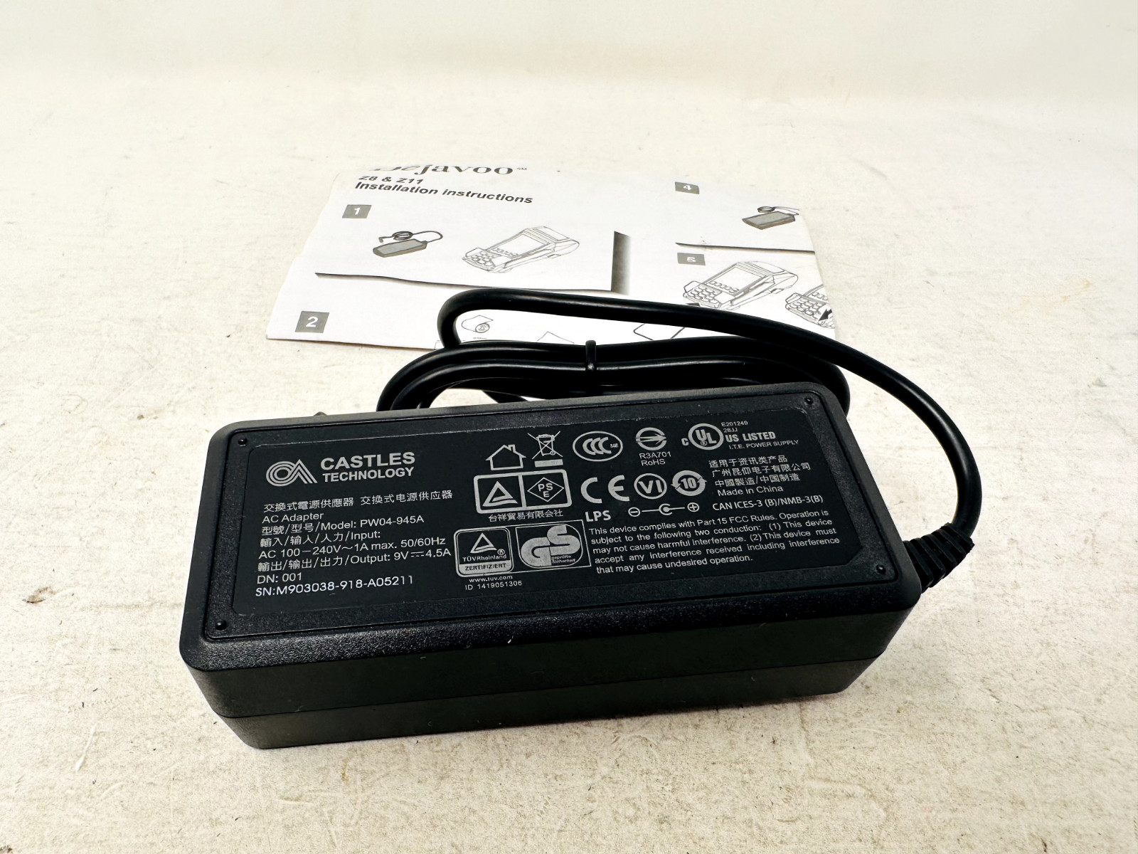 Dejavoo Z11 WiFi Vega 3000 Credit & Debit Card Processor (Locked Terminal)