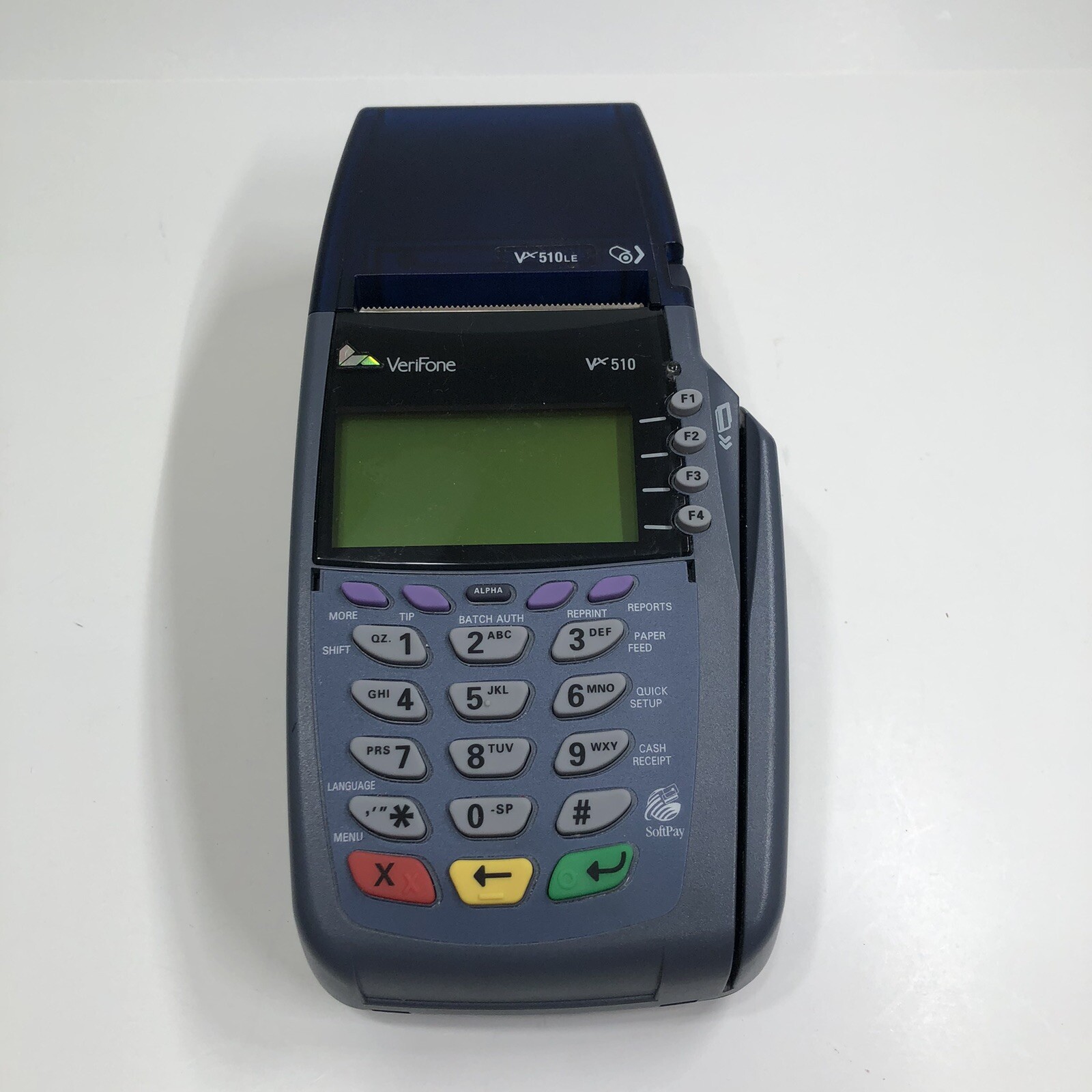 VeriFone Vx510 Dual Comm Credit Card POS Machine – UNTESTED PARTS OR REPAIR