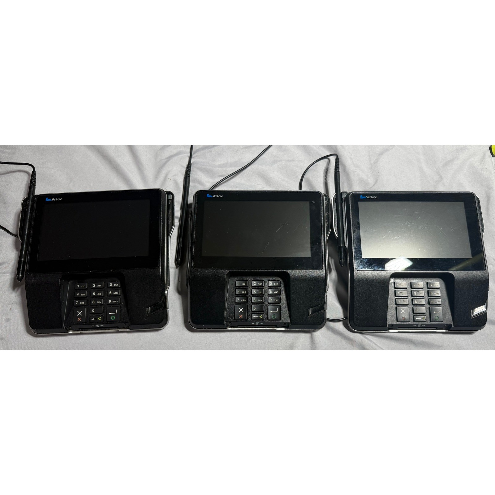 Lot of 3 Verifone MX 925 CTLS Credit Card Terminal Payment POS MX925-CTLS A833