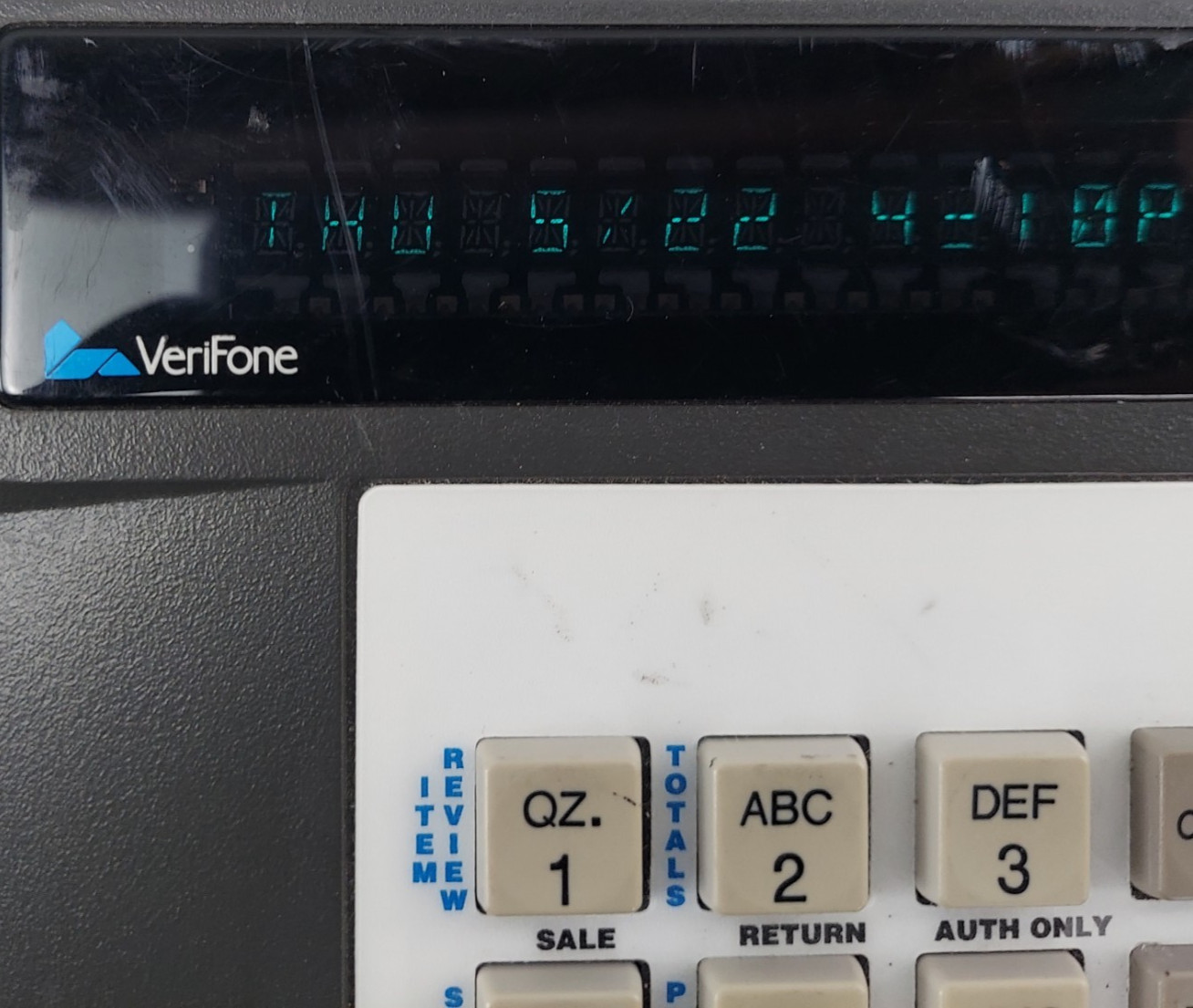 LOT OF 2 Verifone Tranz 330 Credit Card Terminal