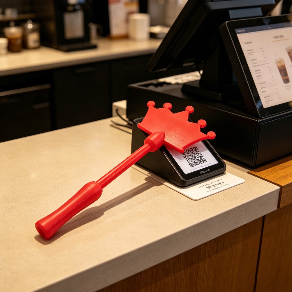 Digital Payment Wand: Handheld Wand Credit Card Holder for Seamless Tap Pay,