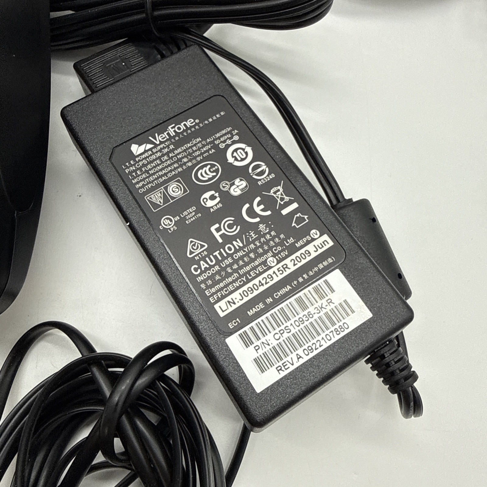 Used Pax S80 Credit Card Terminal with Power Cord Reset – Invalid IC Card- Works