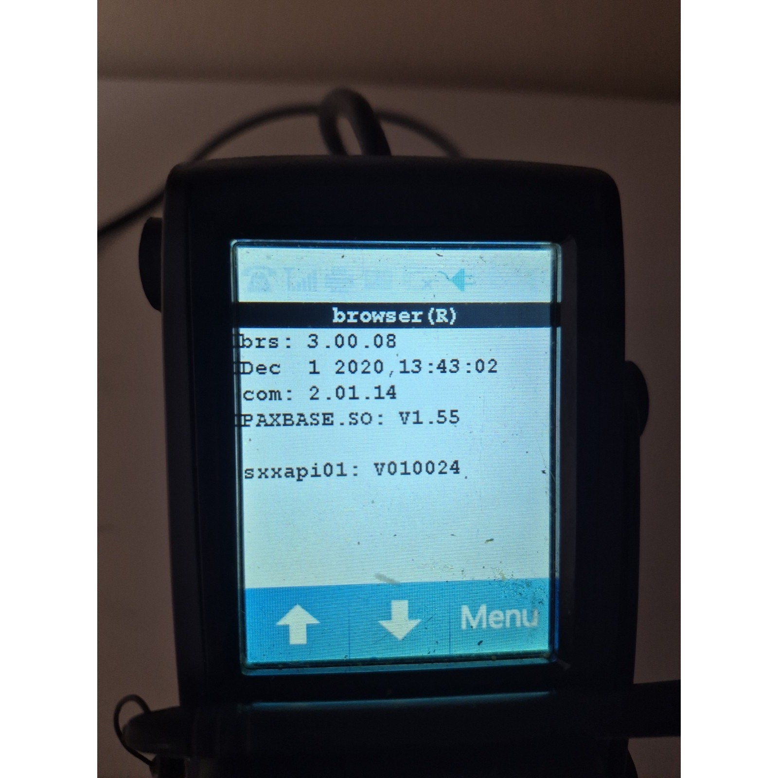 Used PAX S300 Integrated PIN Pad Credit Card Terminal w/ Power + Cable – Tested
