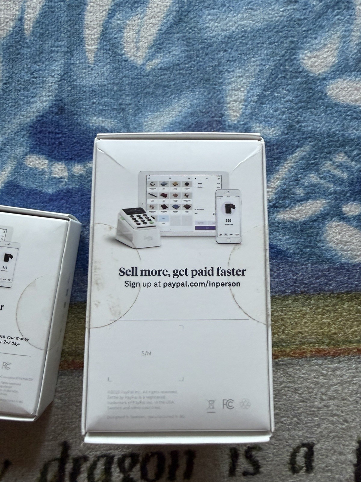 NEW SEALED Zettle Reader 2 + Zettle Dock 2 by PayPal Contactless Chip & PIN
