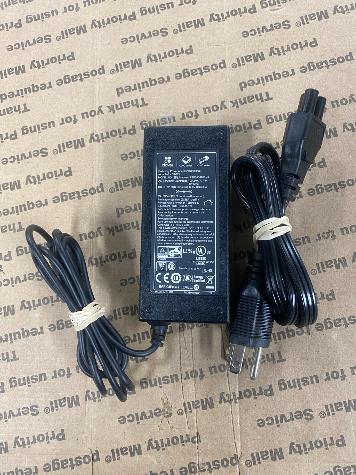 Clover Mini Power Supply Cable Adapter with Cord FSP040-RHBN3