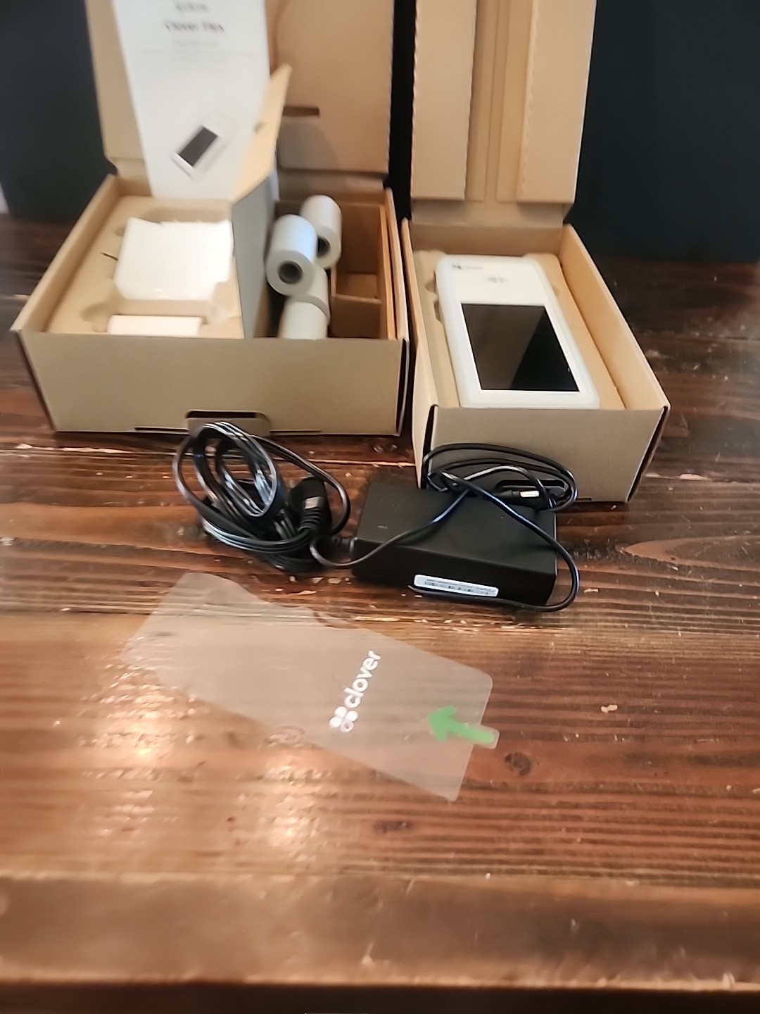 Clover Flex C403 Wireless POS Reader Lot Not 100% Sure Complete