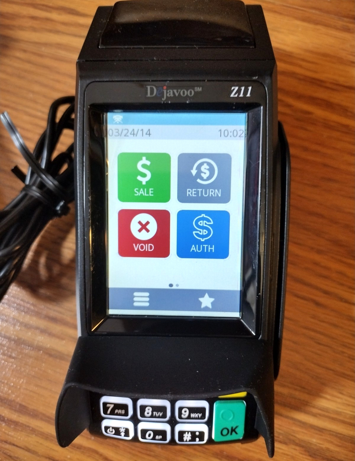 Dejavoo Z11 Credit & Debit Card Processor Terminal WiFi VEGA3000 Open Box Locked