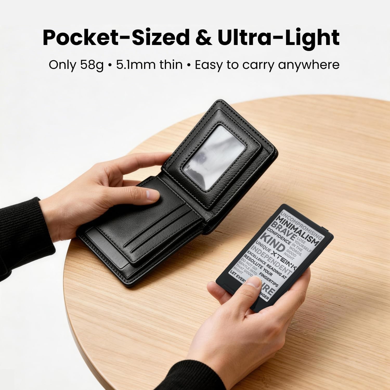3.7″ Lightweight E-Ink eReader for Seamless Reading | 16GB Built-In, Expandable