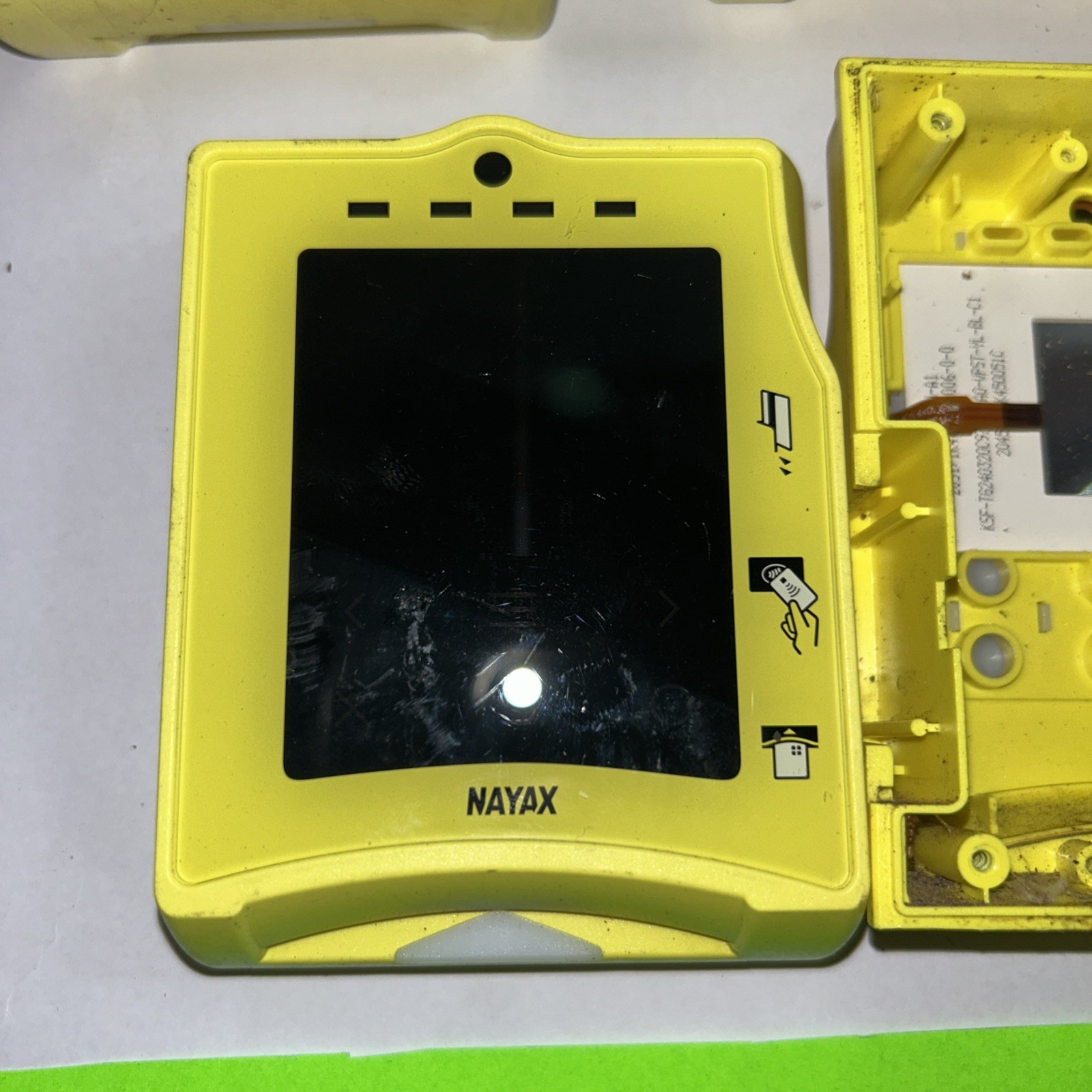(4) Nayax Vpos Touch Wired Credit Card Terminal for Vending Machine SCREENS ONLY