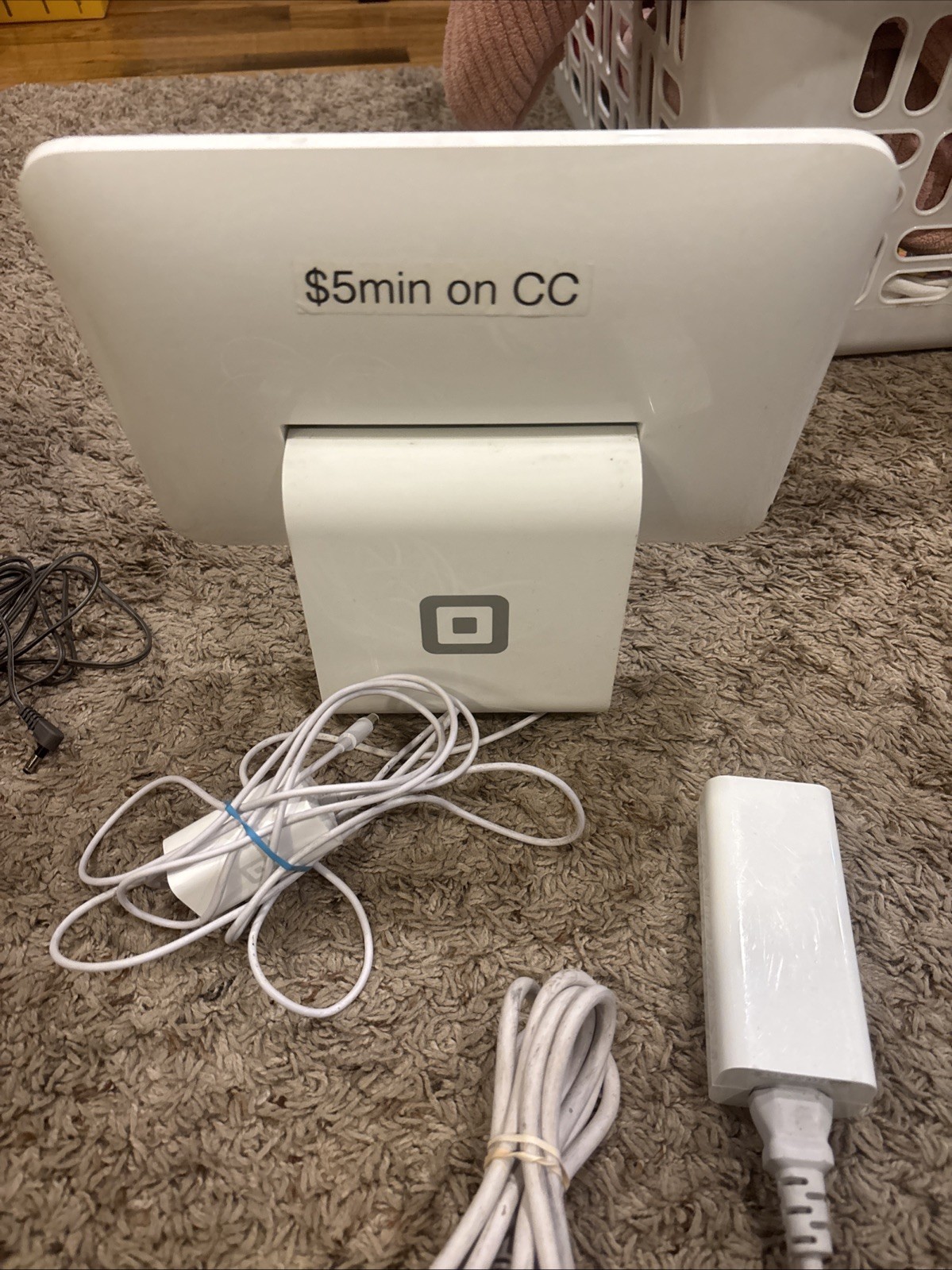 Square Stand for POS System – Model: S089 (1st Gen) With Accessories
