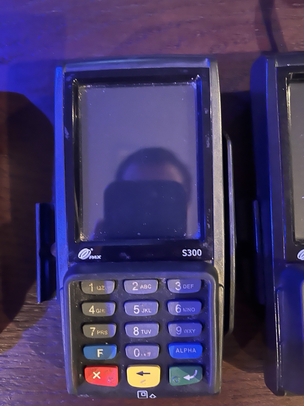 Lot of 7 PAX S300 Credit Card Payment Terminals (5 w/ Cables) – AS-IS
