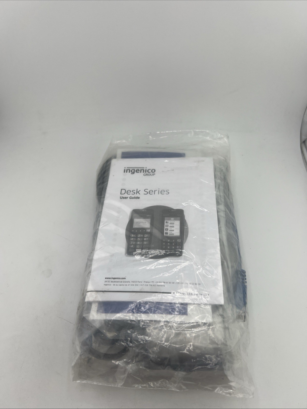 INGENICO Desk Series User Guide and Accessories