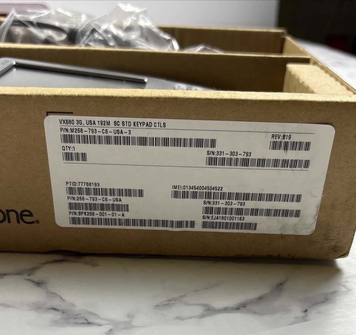 Verifone VX680 Handheld Terminal Station – Open Box – POS Terminal Charger