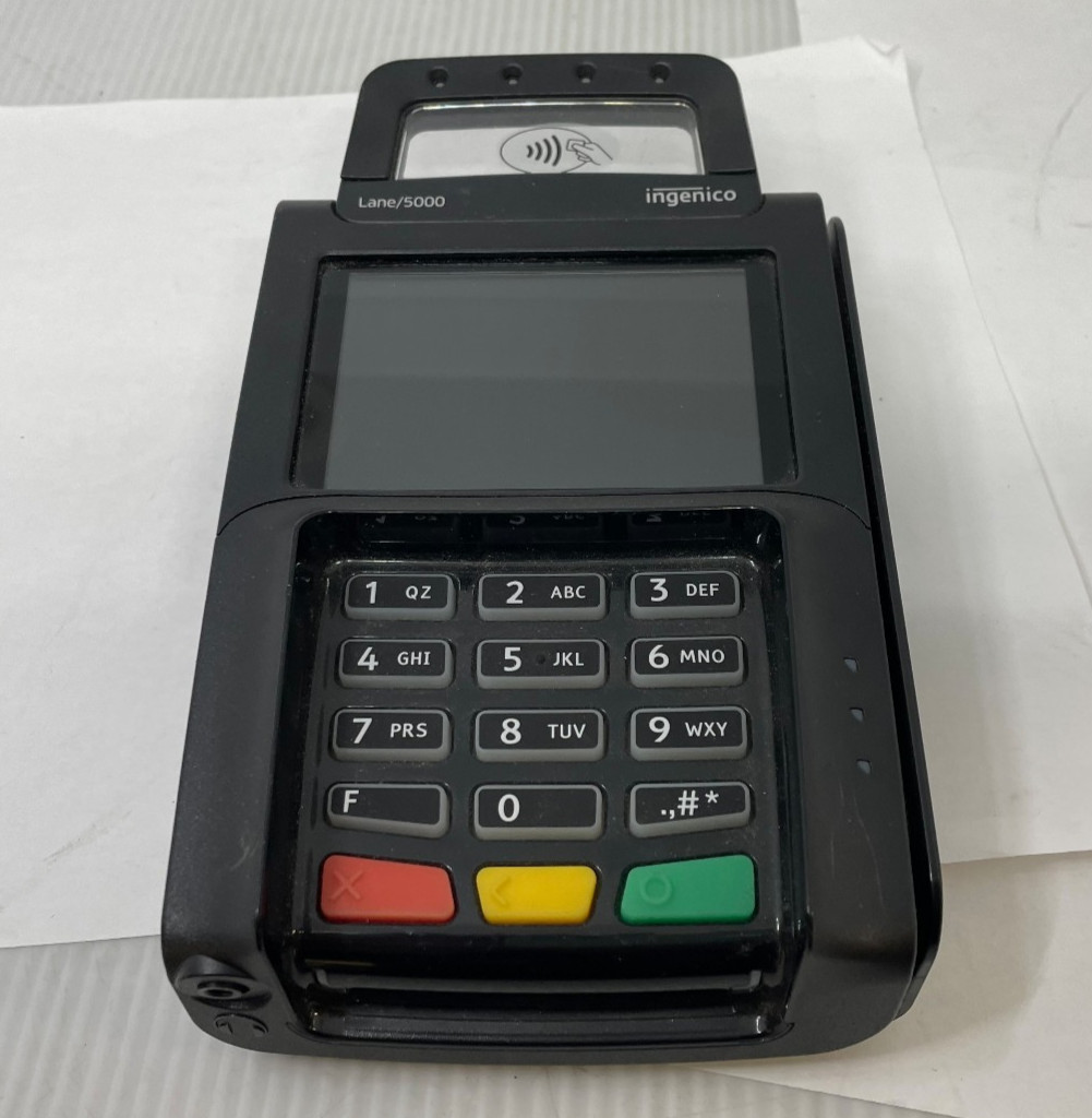 Lot of 8 Ingenico Lane/5000 Card Reader Payment Terminal Lan500-USPOS04A