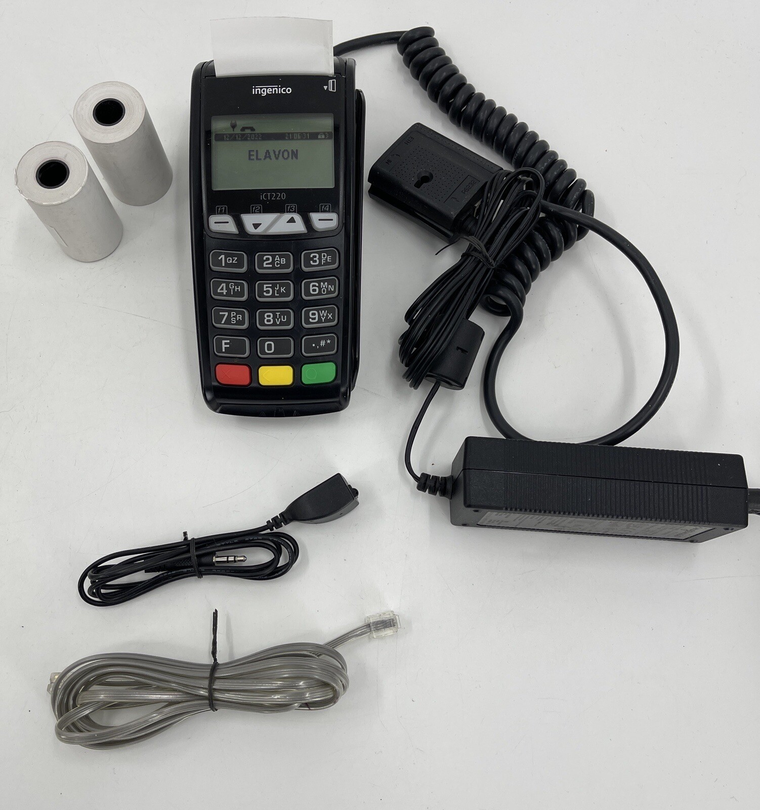 Ingenico ICT220 POS Debit/Credit Card Payment Pin Pad Retail Business Essentials