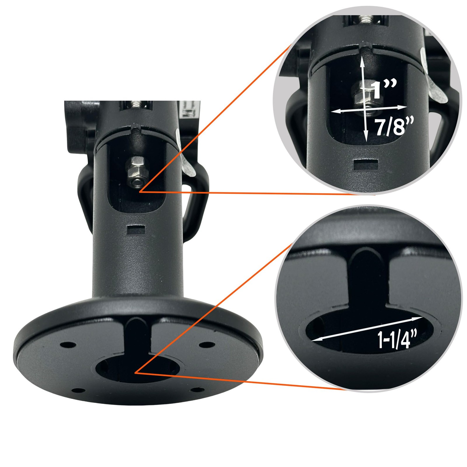Point of Sale Swivel Stand for Ingenico Lane 3000, 3600, 5000, 7000, 8000, Ax…