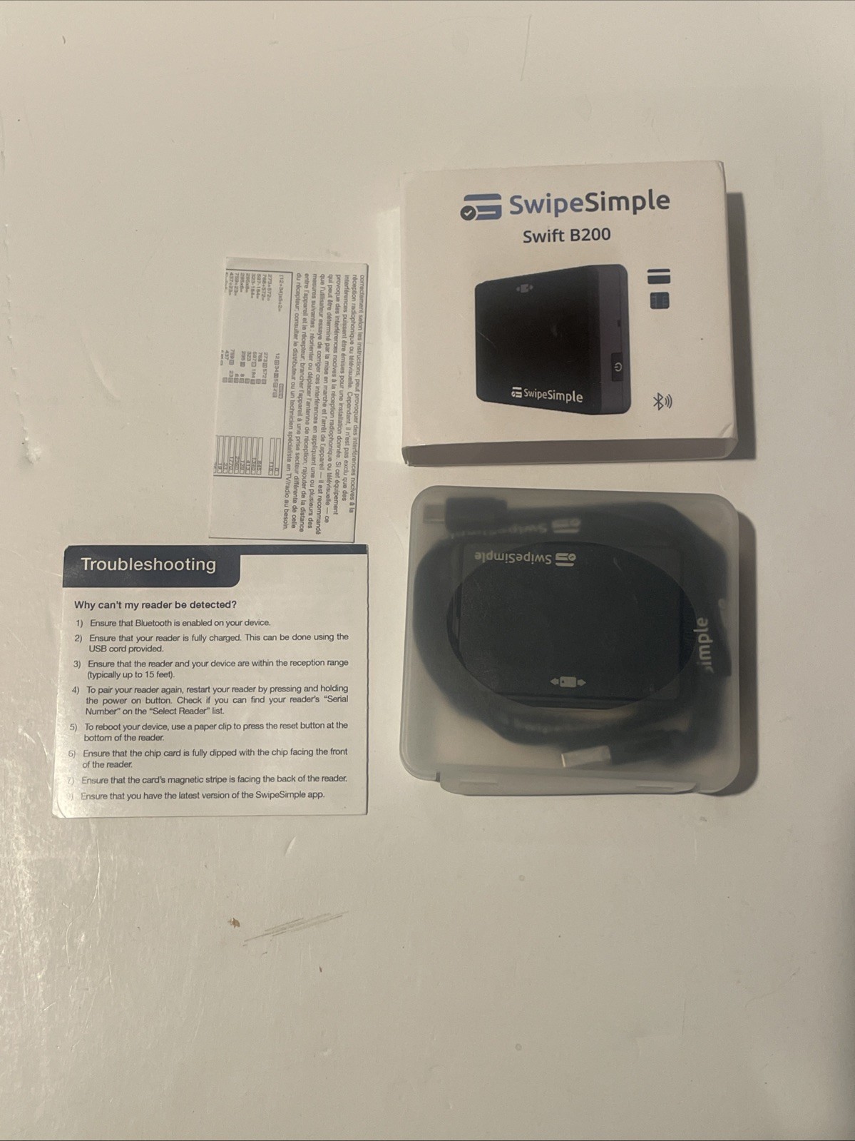 SwipeSimple Swift B200 Bluetooth Credit Card Reader