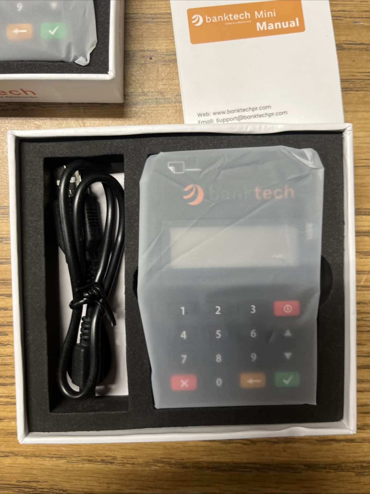 LOT 3 – BankTech Mini Portable Payment Terminal Keypad