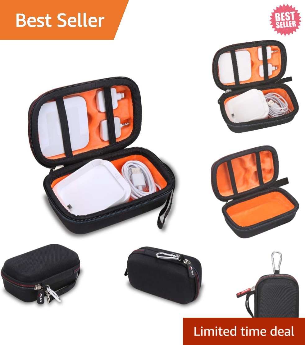 Lightweight Waterproof Case for Square Reader Dock – Unique Black & Orange