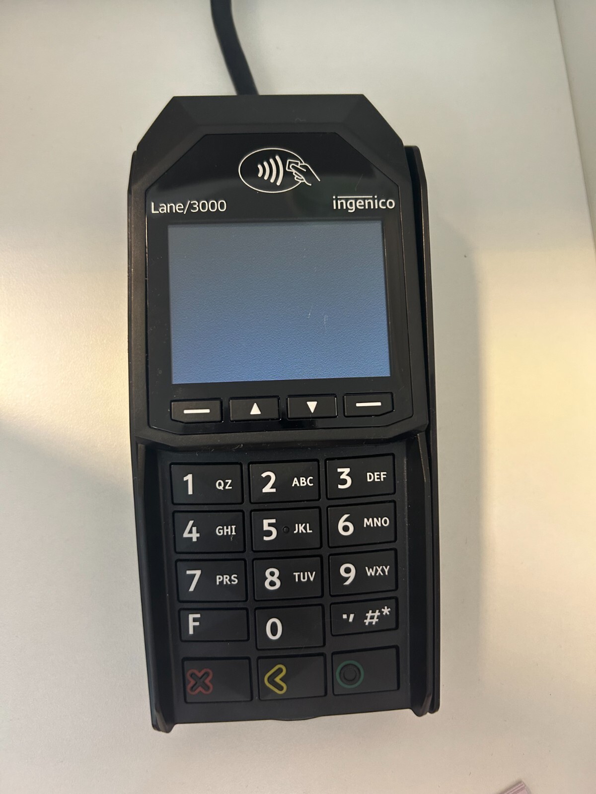 Ingenico Lane 3000 CL/ETH Payment Terminal Credit Card POS w/ Power and Ethernet