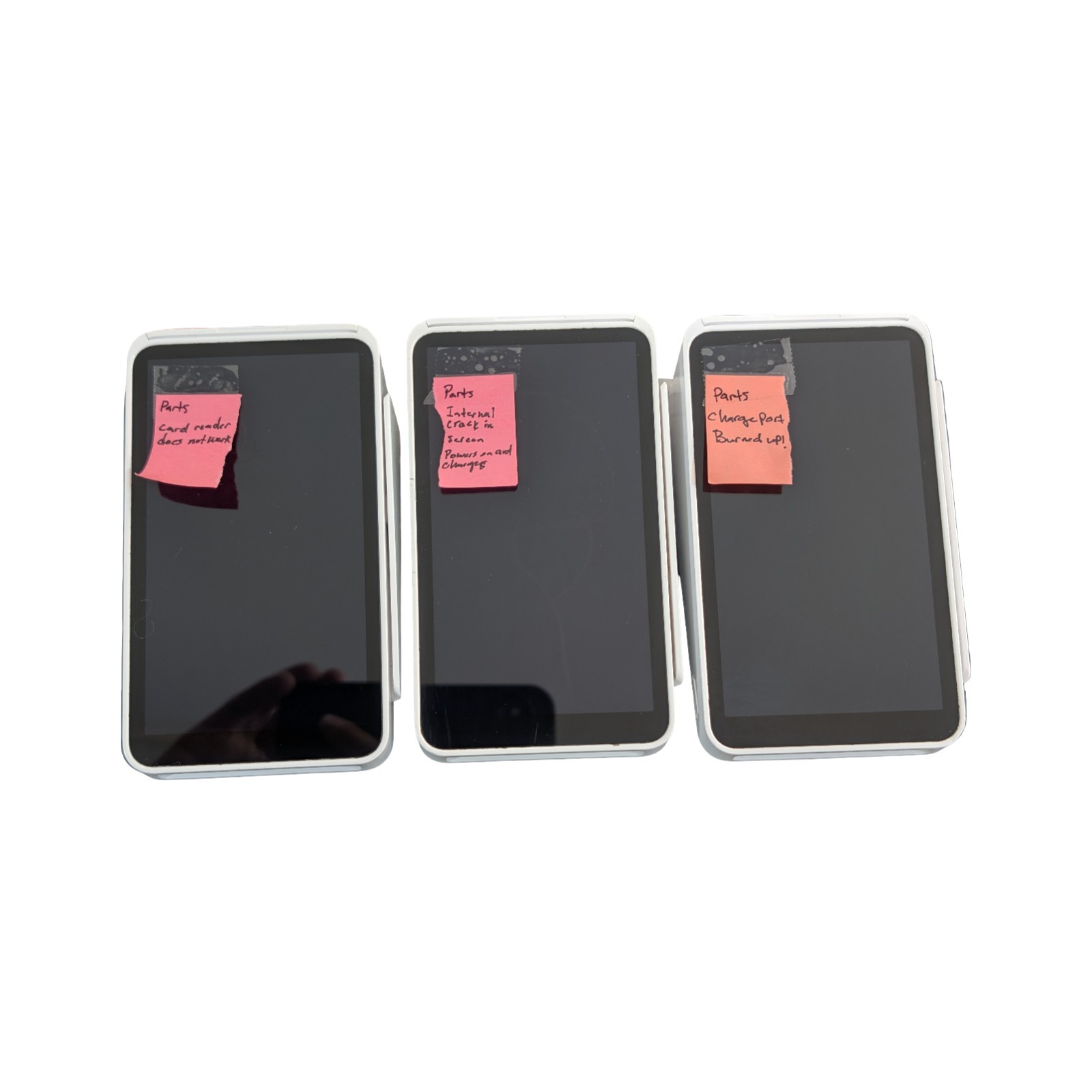 Pp2P Lot “3” Square Terminal POS System Reader Dock AS-IS Parts Only