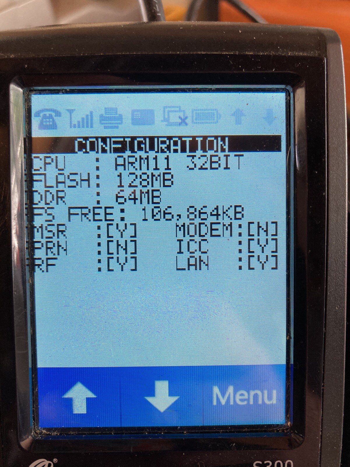 2 PAX S300 Integrated PIN Pad Credit Card Terminals & Cables – Read Description