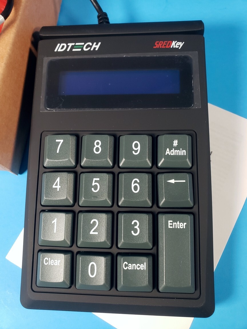 BRAND NEW – Idtech SREDKey Magstripe Credit Card Swiper Reader IDSK-534833TEB