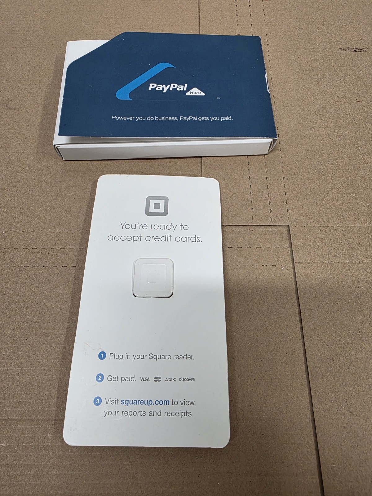 Credit Card Reader Chip Machine for Mobile Phones, iPhone iPad, Square + Paypal