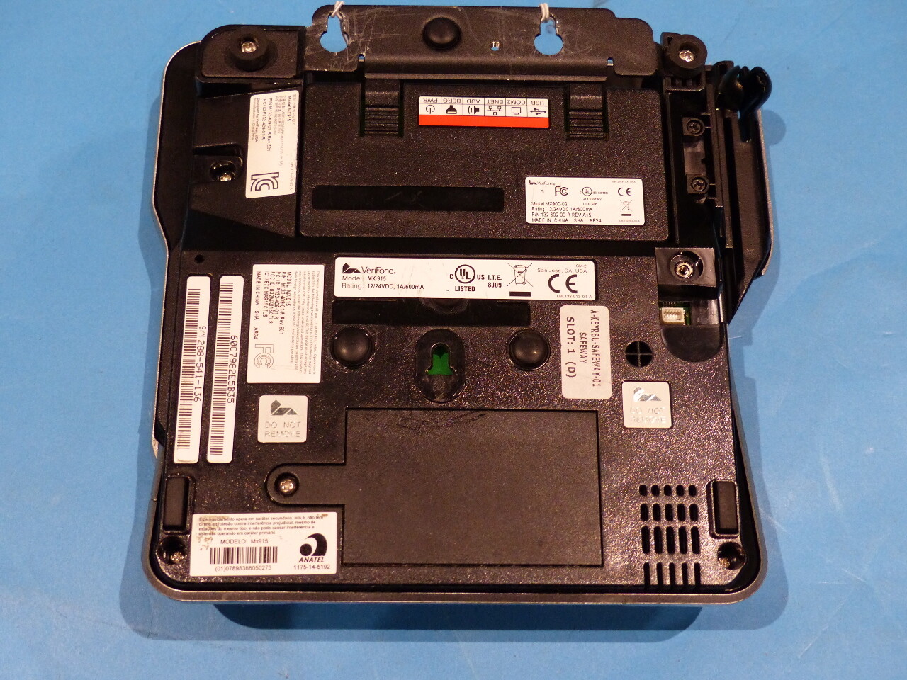 LOT OF 7 – VERIFONE MX915 M132-409-01-R PIN-PAD CREDIT CARD POS TERMINALS – PAR