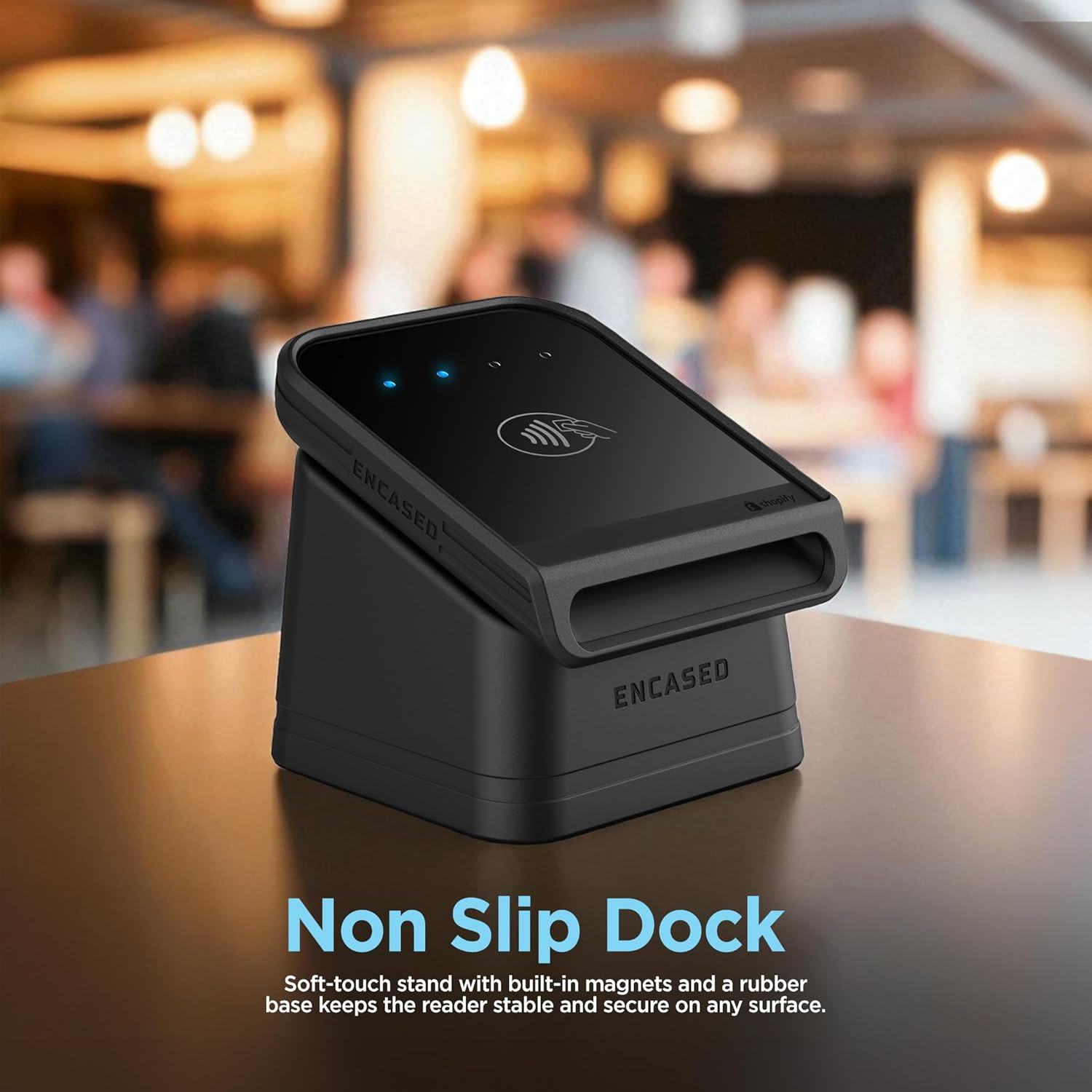 Dock for Shopify Tap & Chip Card Reader with Removeable Protective Case – Magnet