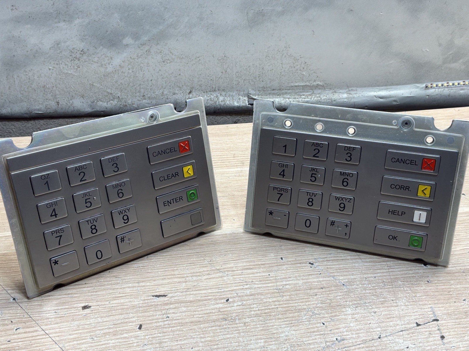 2 Verifone EPPV6 External Secure Hybrid Reader Keypad/ For Parts/JUA3668