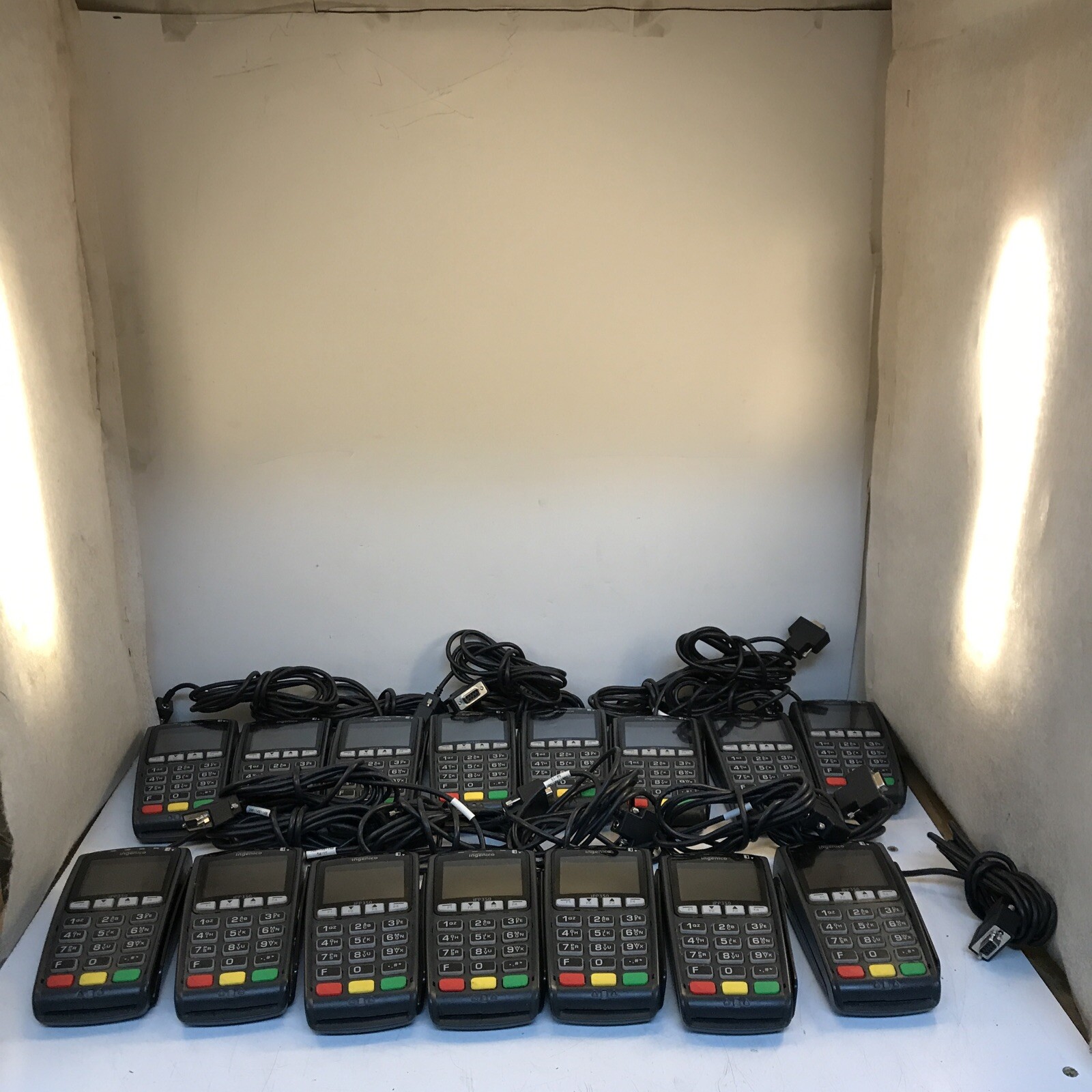 lot of 15 Ingenico IPP350 Credit Card Terminals parts