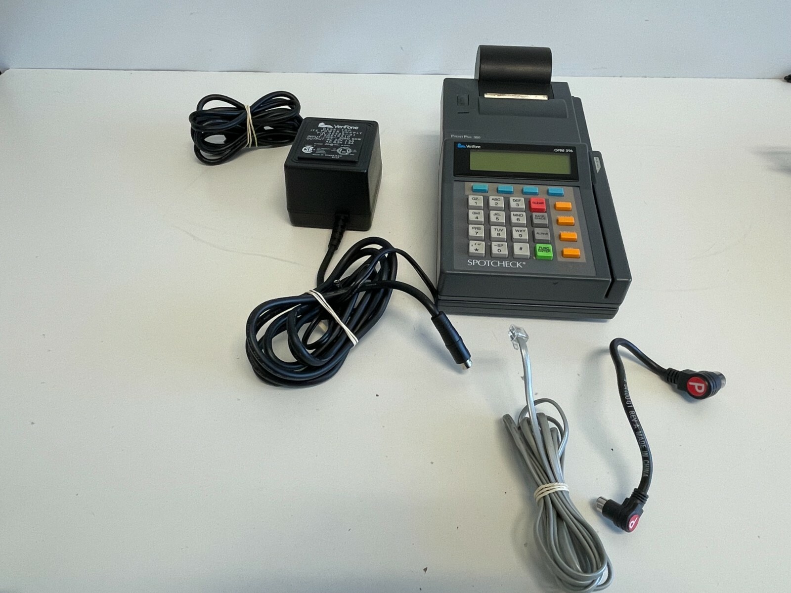 PP18: Verifone Omni 396 Credit Card Machine with PrintPak350