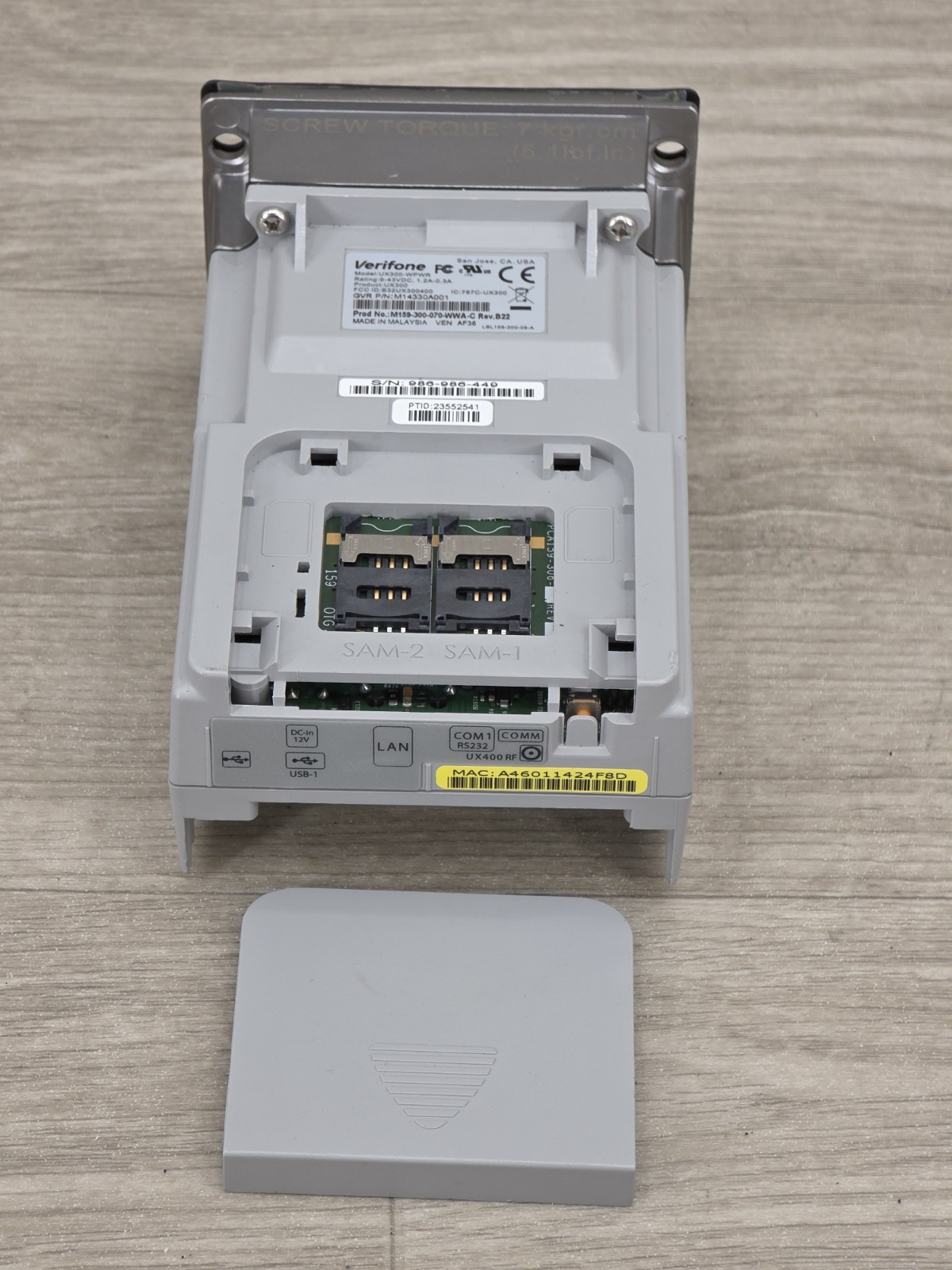 Verifone UX300-WPWR Credit Card Reader