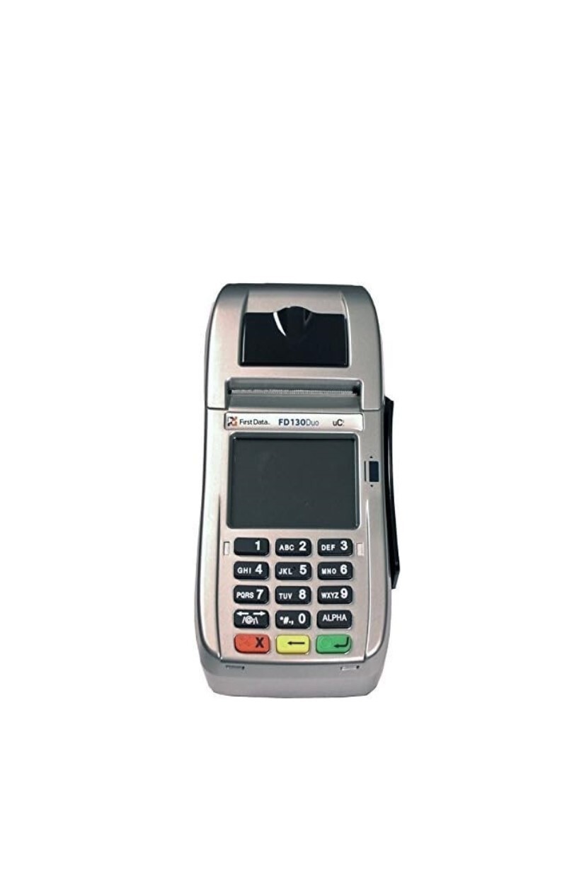 First Data FD130 Duo Credit/Debit Card Machine POS Terminal