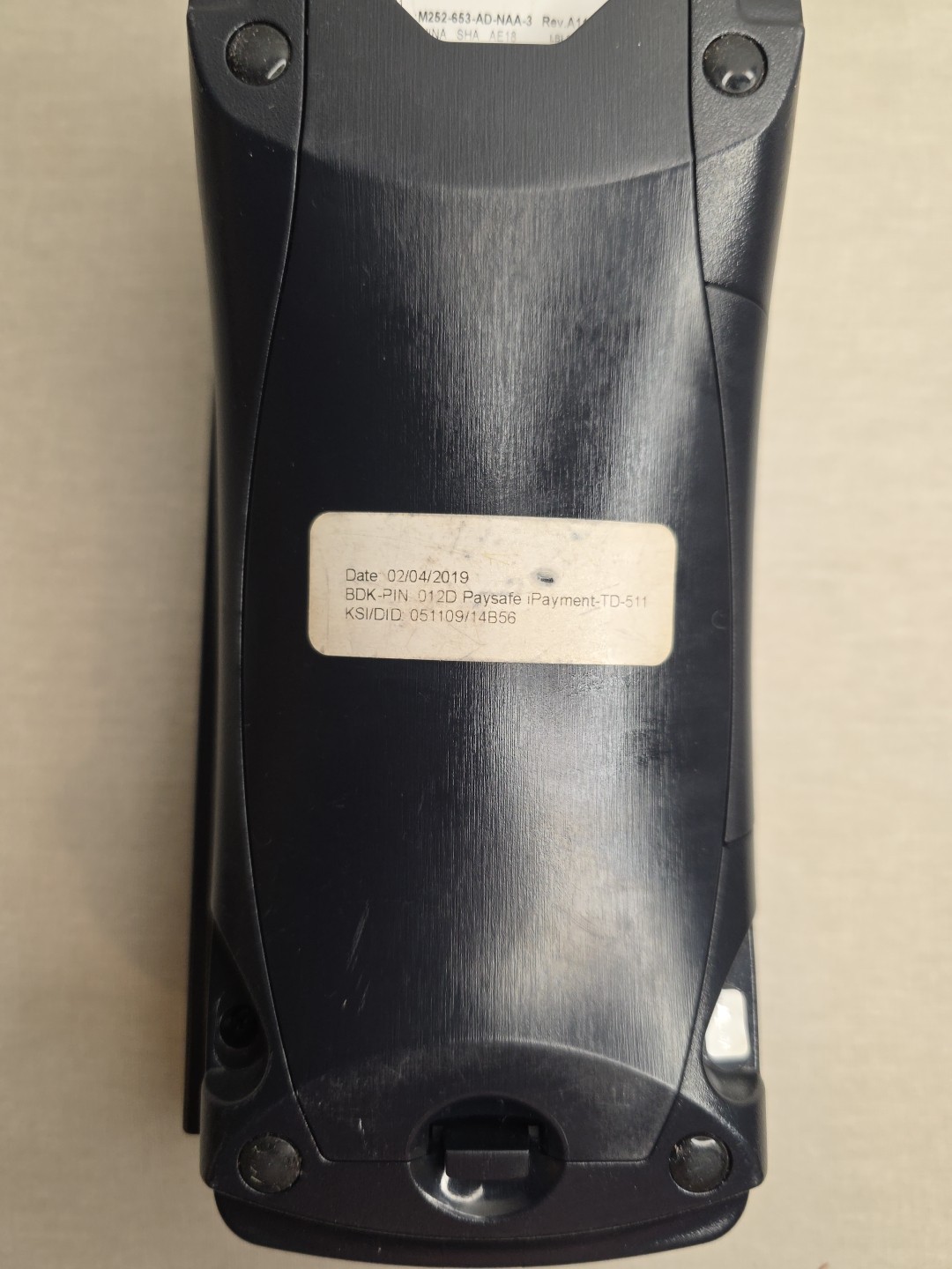 VeriFone VX 520 VX520 EMV Credit Card Machine – Untested – NO Power Cord