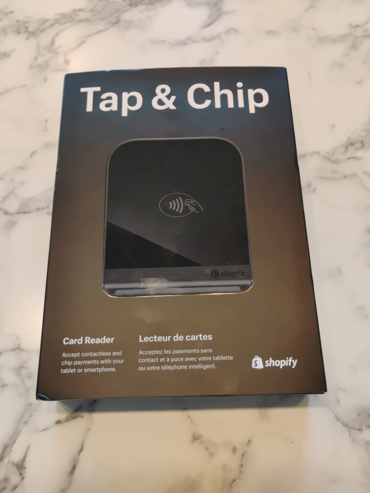 Shopify Tap & Chip Card Reader With Fast Charging Cord