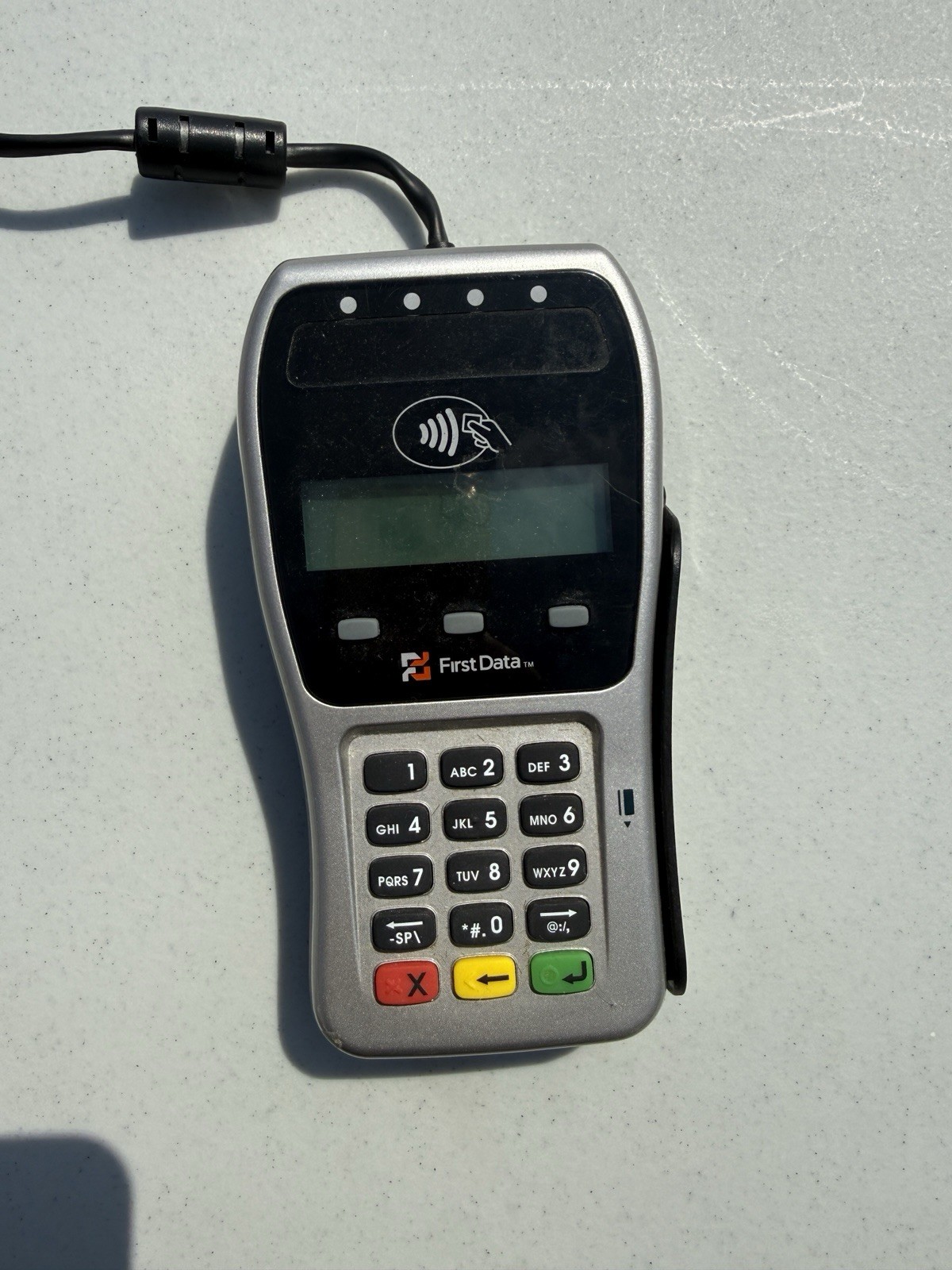 First Data FD-35 Pin Pad Credit Card Reader