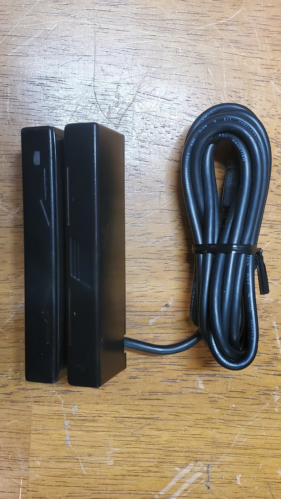 Used As Is MagTek 21040110 USB Credit Card Swiper – Black