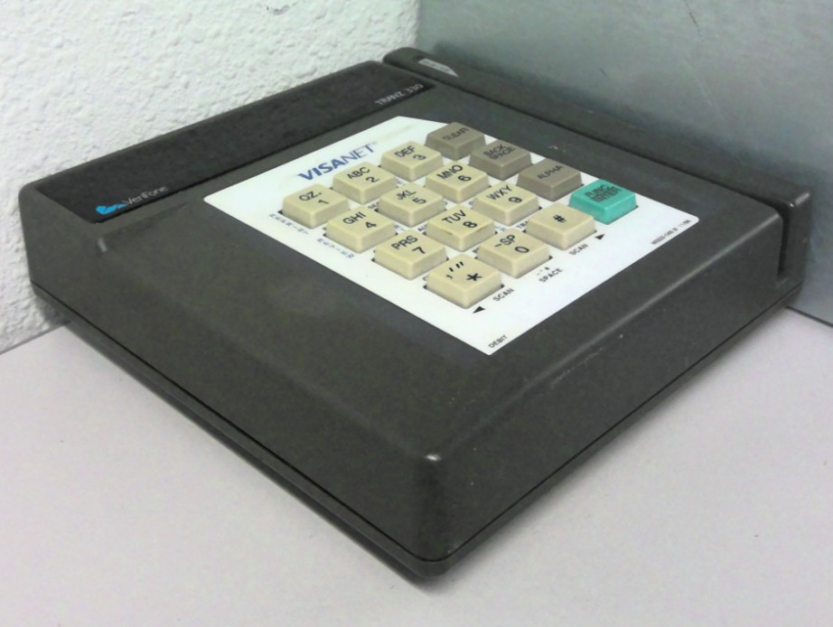 VeriFone TRANZ 330 by VisaNet – Vintage POS Terminal – For Parts