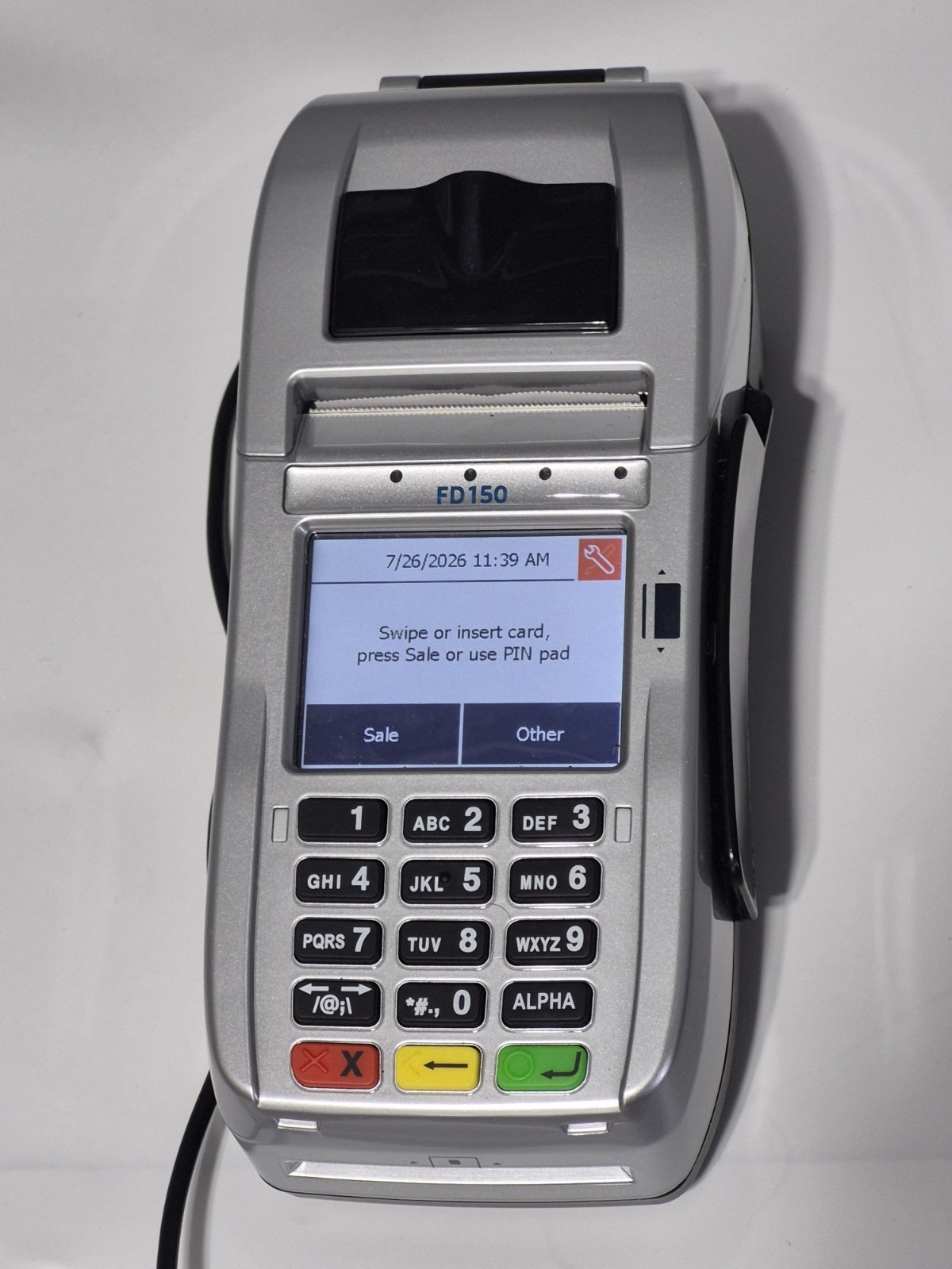 First Data FD150 EMV NFC Credit Card Machine