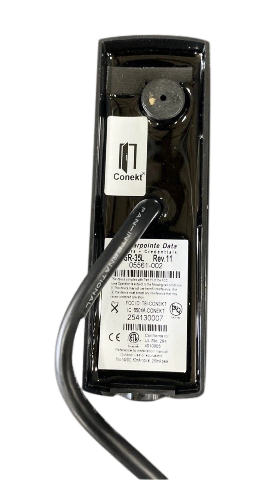 Farpointe Data CONEKT CSR-35L Long-Range Mobile-Ready Smartcard Reader Rev.11