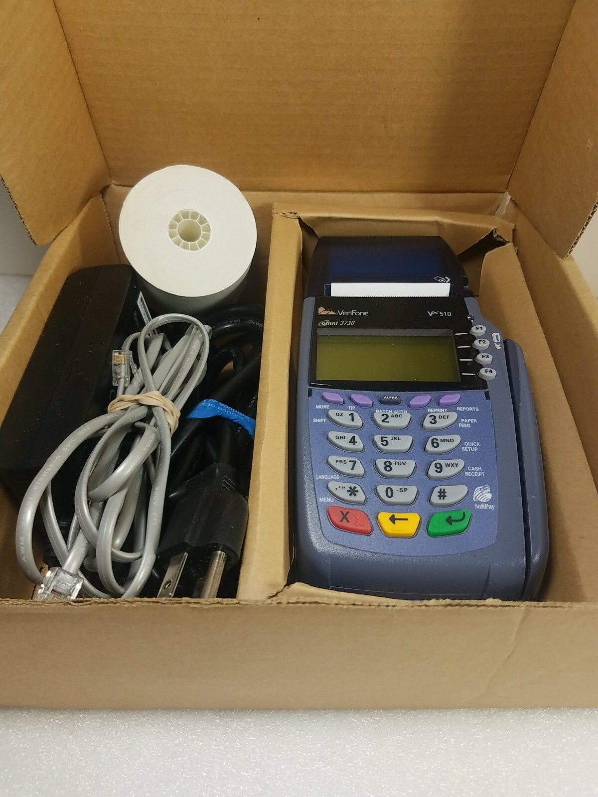 Verifone ~ Omni 5100 /3730 ~ Credit Card Processor Machine
