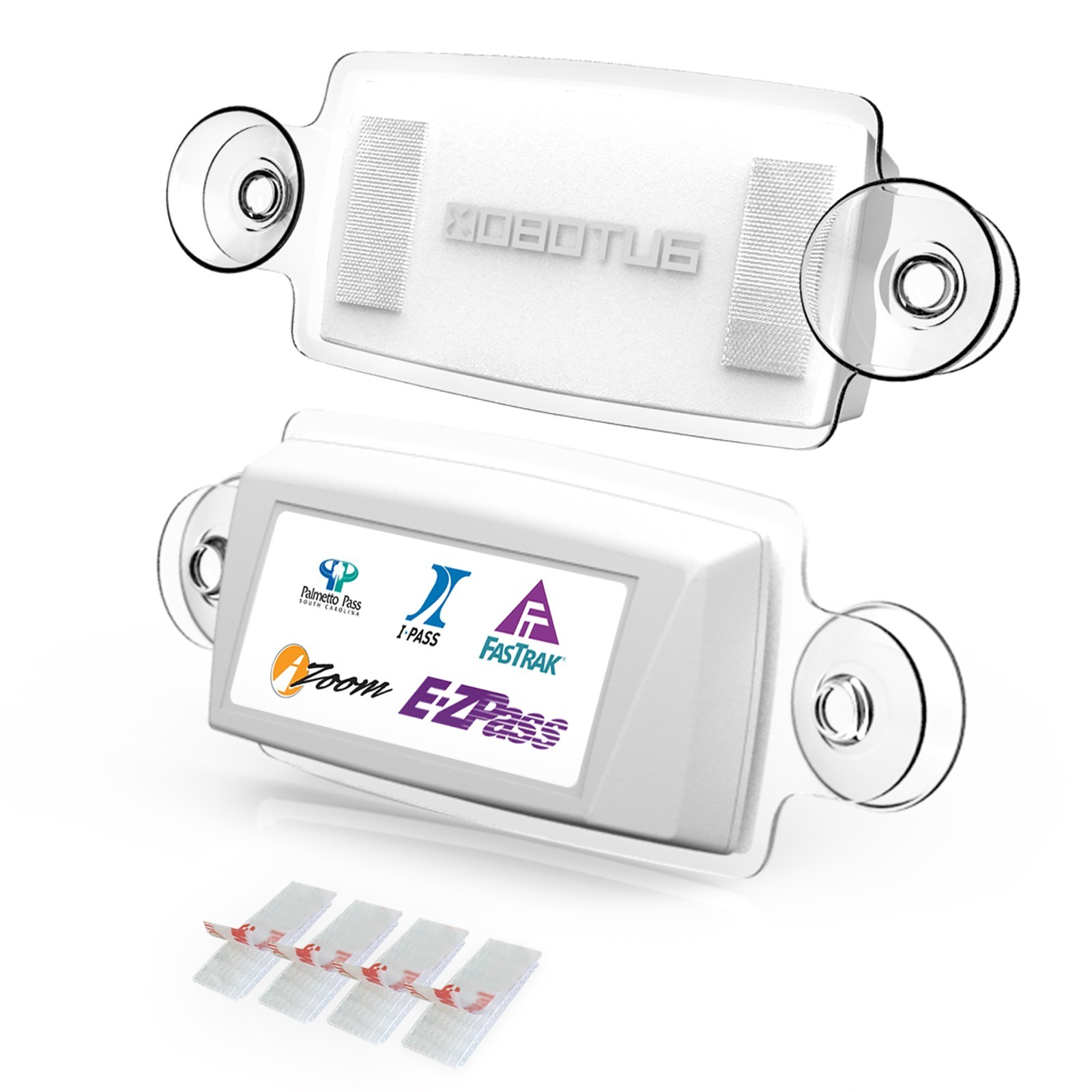 Universal EZ Pass Holder for All US Toll Passes – Easy Install, UV-Protective, 4