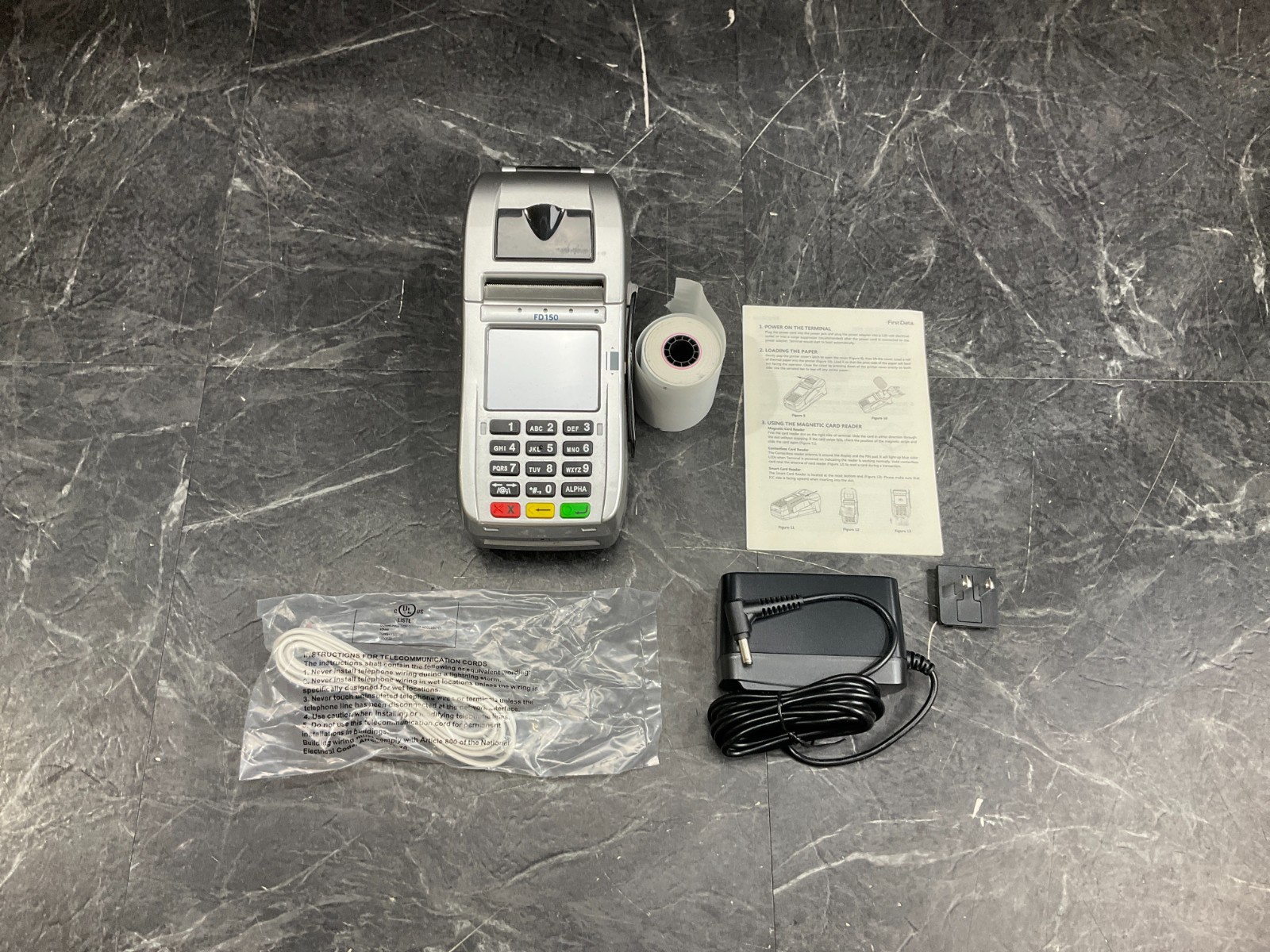 First Data Credit Card Terminal FD150 ✅ ❤️️ ✅ ❤️ OPEN BOX!!!! ✅ ❤️️ ✅ ❤️
