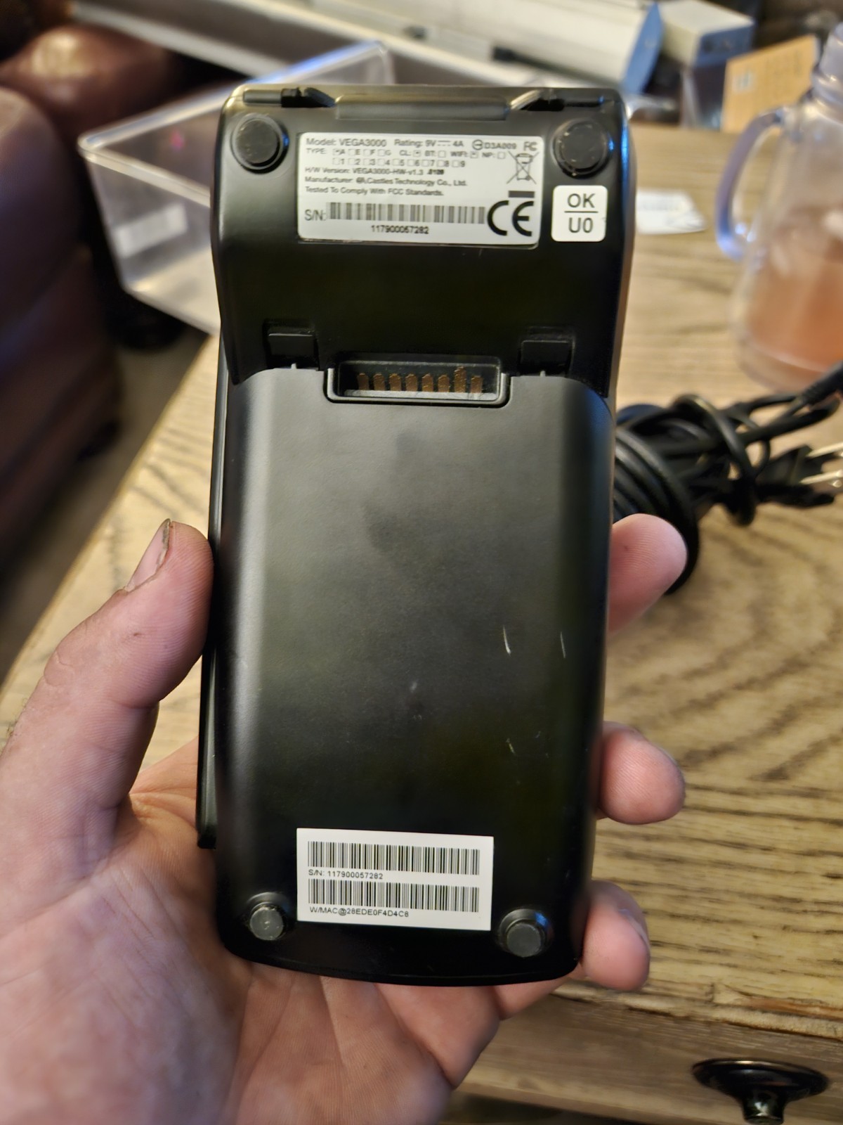 NIB VEGA3000 Dejavoo Z9 Credit Card Terminal