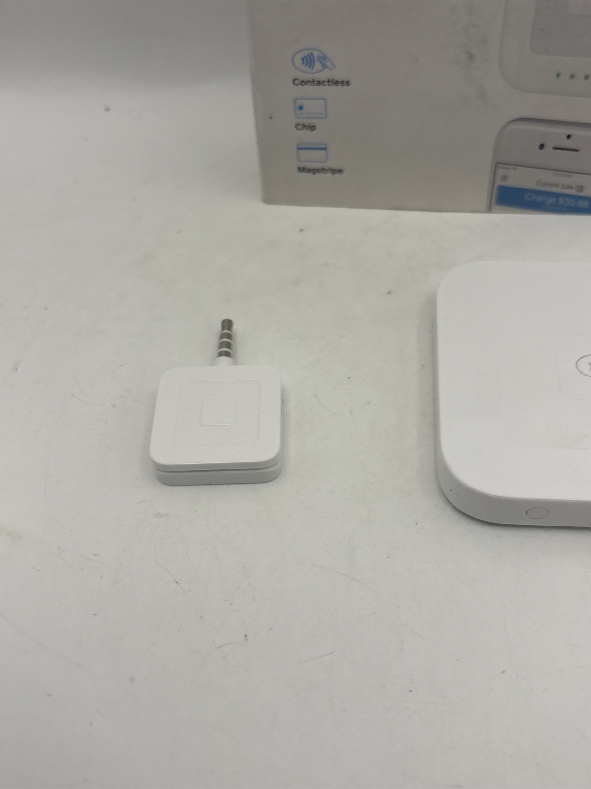 Square Reader for Contactless & Chip Credit Card Reader A-SKU-0485 Bluetooth POS