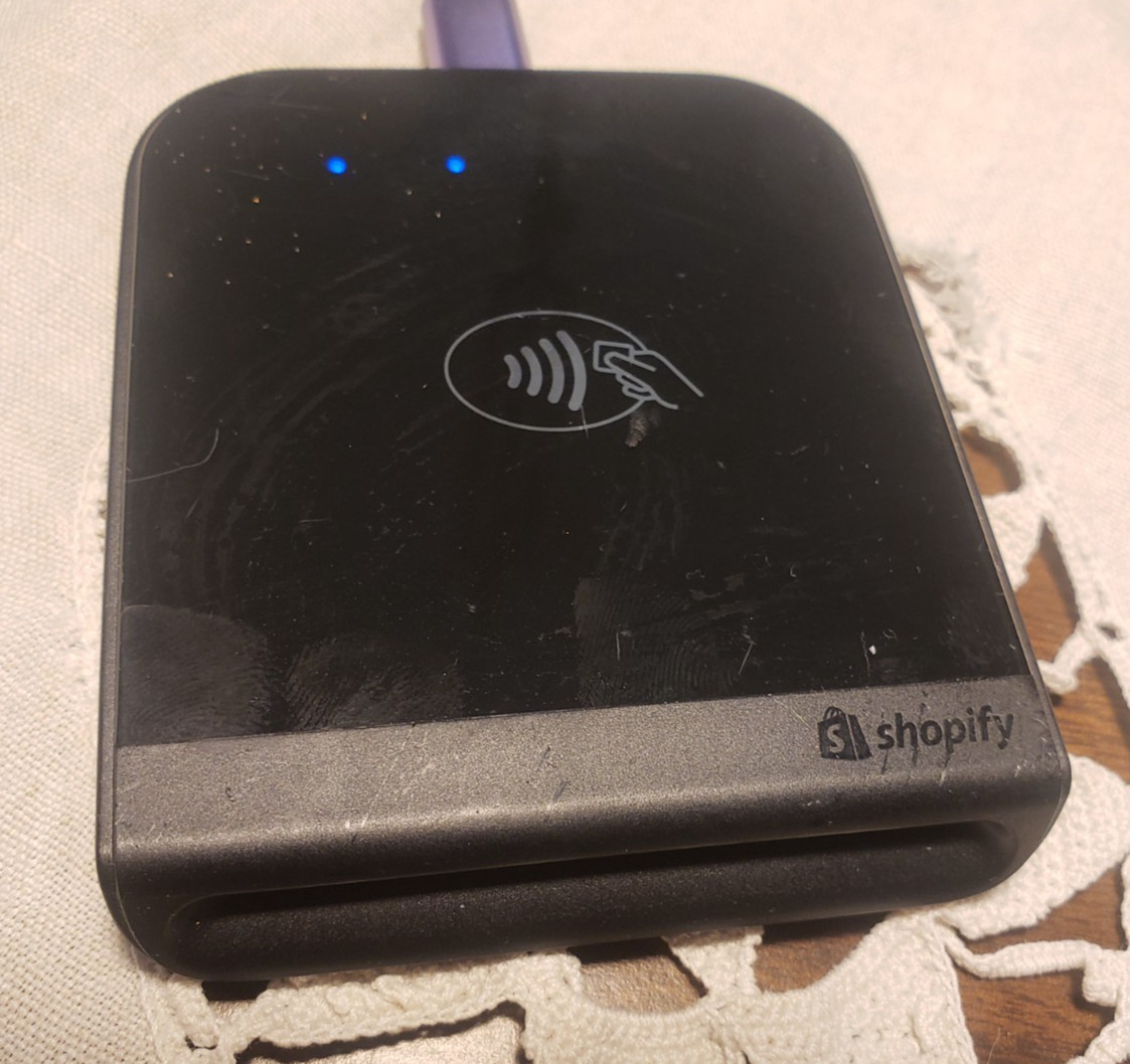 Shopify Tap & Chip Card Reader 6429 Used – No Cable – Reader Only