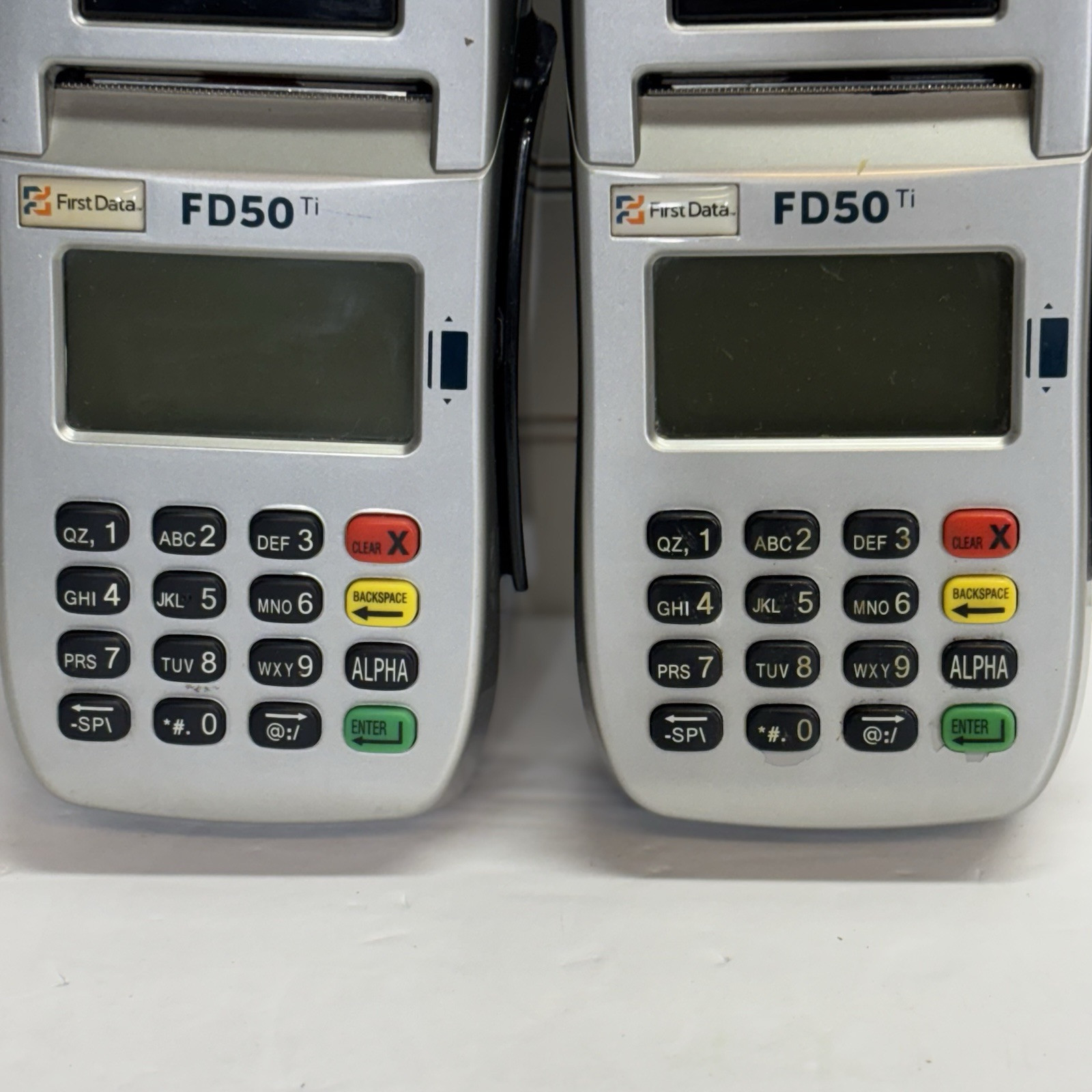 First Data FD50 Ti Credit Card Terminal Lot Of 6